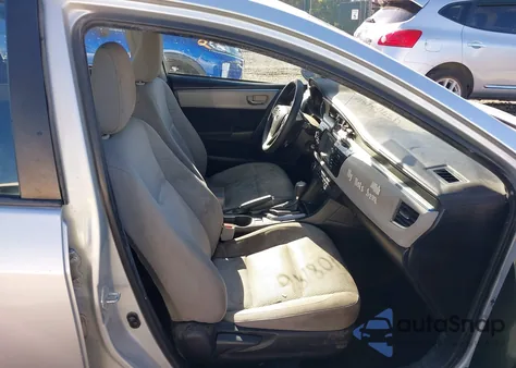 2015 Toyota Corolla Le from USA, damaged, VIN 2T1BURHE7FC233907